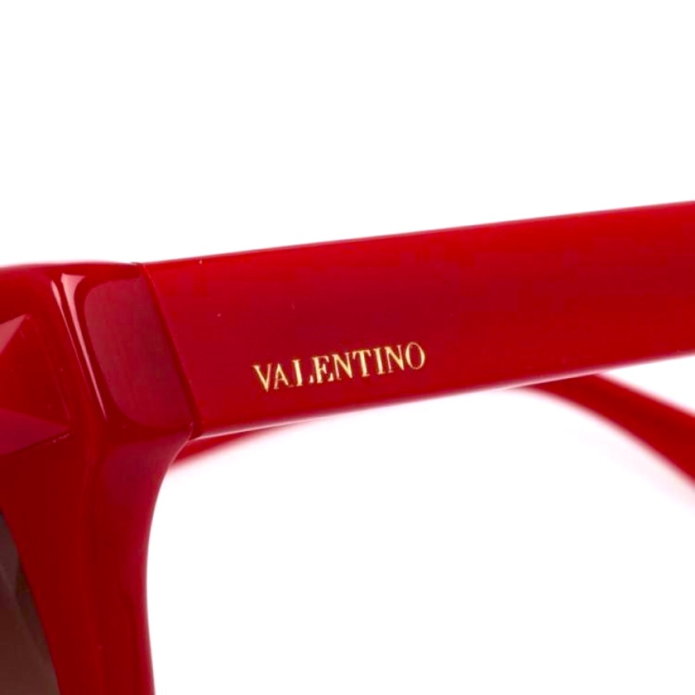 Authentic  ❤️‍🔥Valentino Red Stud 681S Womens Sunglasses - Picture 8 of 16